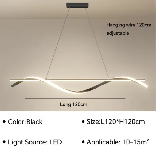 Moderne LED Hanglamp – Elegante Plafondlamp voor Woonkamer & Eetkamer