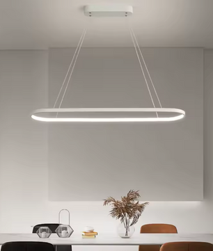 Rechthoekige LED Hanglamp – Moderne Plafondlamp voor Woonkamer, Eetkamer & Slaapkamer