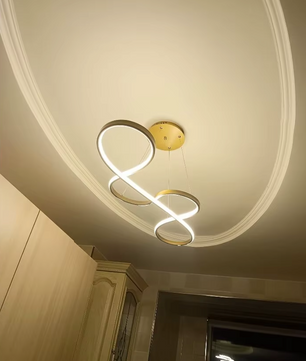 Moderne LED Hanglamp – Dimbare Plafondlamp met Afstandsbediening