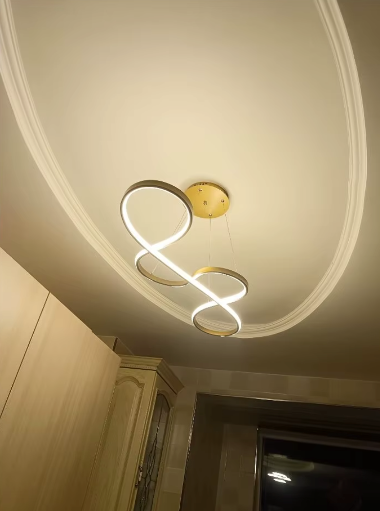 Moderne LED Hanglamp – Dimbare Plafondlamp met Afstandsbediening