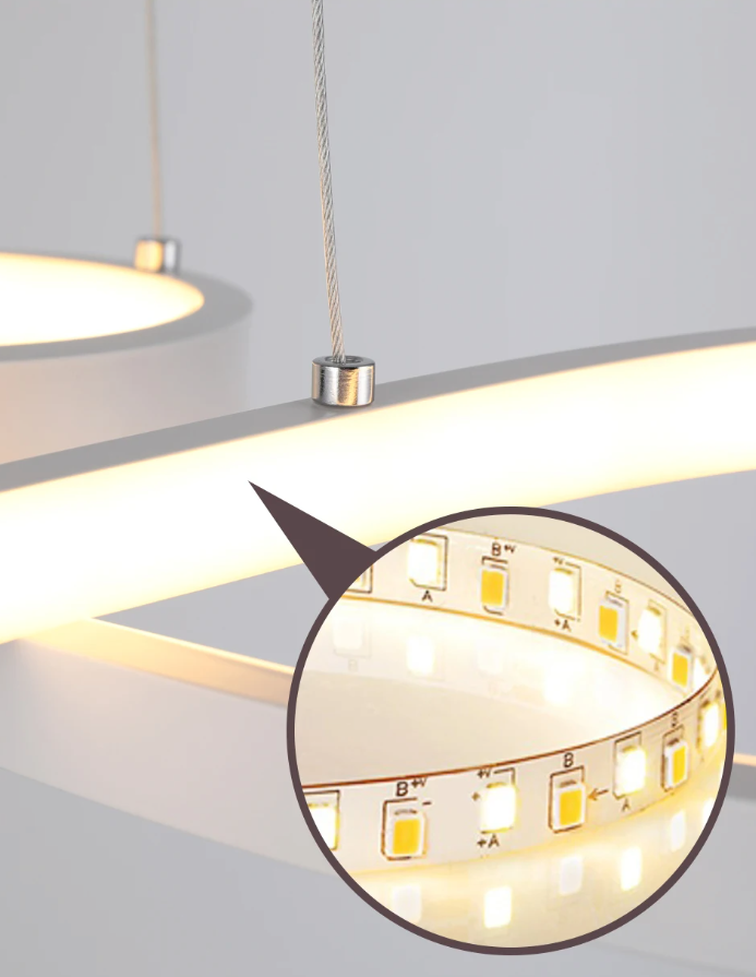Moderne LED Hanglamp – Dimbare Plafondlamp met Afstandsbediening