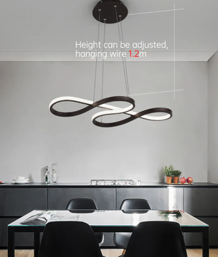 Moderne LED Hanglamp – Dimbare Plafondlamp met Afstandsbediening