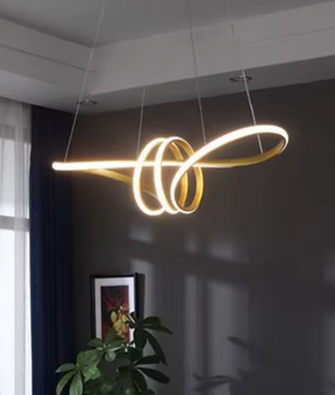 Moderne LED Hanglamp – Dimbare Plafondlamp met Afstandsbediening