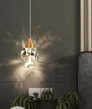 Moderne Kristallen Hanglamp – Creatief Scandinavisch Design met LED