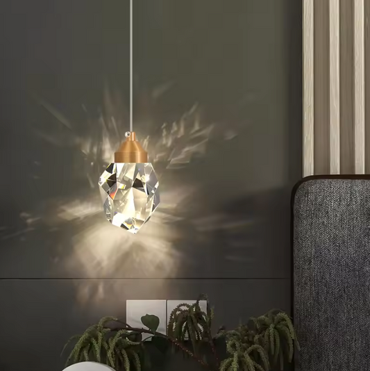 Moderne Kristallen Hanglamp – Creatief Scandinavisch Design met LED