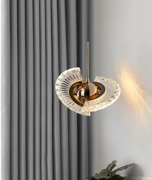 Moderne Wandlamp – LED Binnenverlichting met Rose Gouden Afwerking