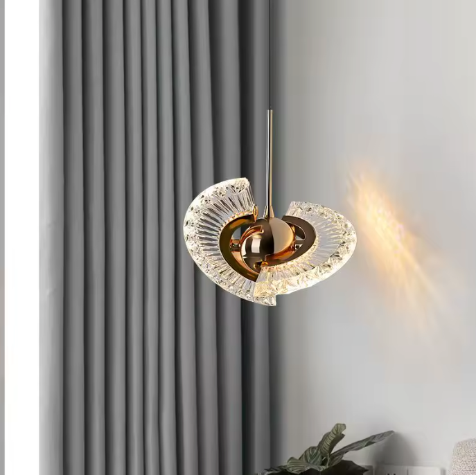 Moderne Wandlamp – LED Binnenverlichting met Rose Gouden Afwerking