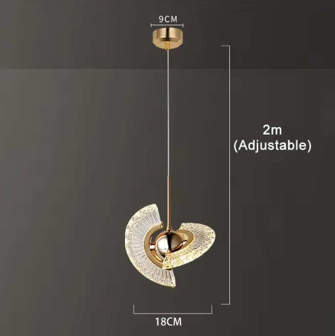 Moderne Wandlamp – LED Binnenverlichting met Rose Gouden Afwerking