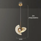 Moderne Wandlamp – LED Binnenverlichting met Rose Gouden Afwerking