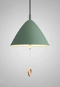 Deense Hanglamp Macaron – Moderne Plafondlamp met Trekschakelaar