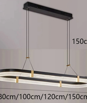 Moderne LED Hanglamp – Minimalistische Plafondlamp voor Eetkamer, Woonkamer & Keuken