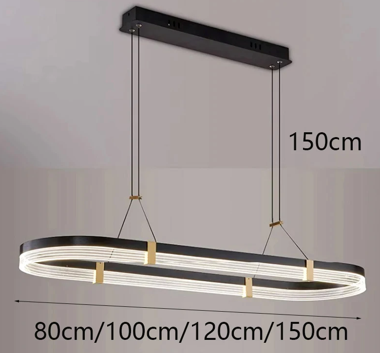 Moderne LED Hanglamp – Minimalistische Plafondlamp voor Eetkamer, Woonkamer & Keuken