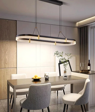 Moderne LED Hanglamp – Minimalistische Plafondlamp voor Eetkamer, Woonkamer & Keuken