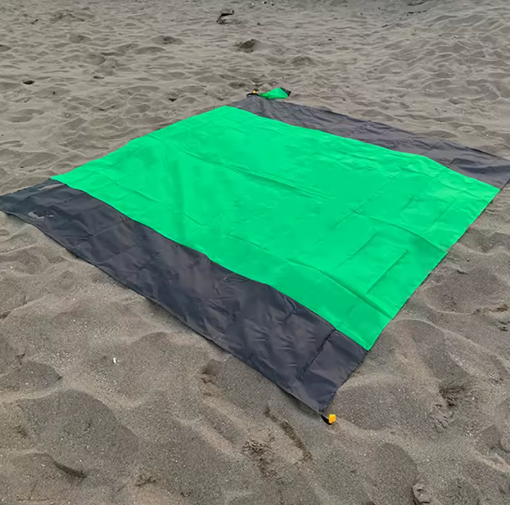 Strand- en Picknickdeken – 210×200 cm, Waterdicht, Zanddicht & Lichtgewicht
