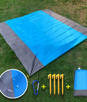 Strand- en Picknickdeken – 210×200 cm, Waterdicht, Zanddicht & Lichtgewicht