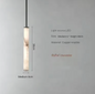 Luxe Marmeren Hanglamp – Minimalistische LED Plafondlamp