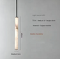 Luxe Marmeren Hanglamp – Minimalistische LED Plafondlamp