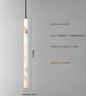 Luxe Marmeren Hanglamp – Minimalistische LED Plafondlamp