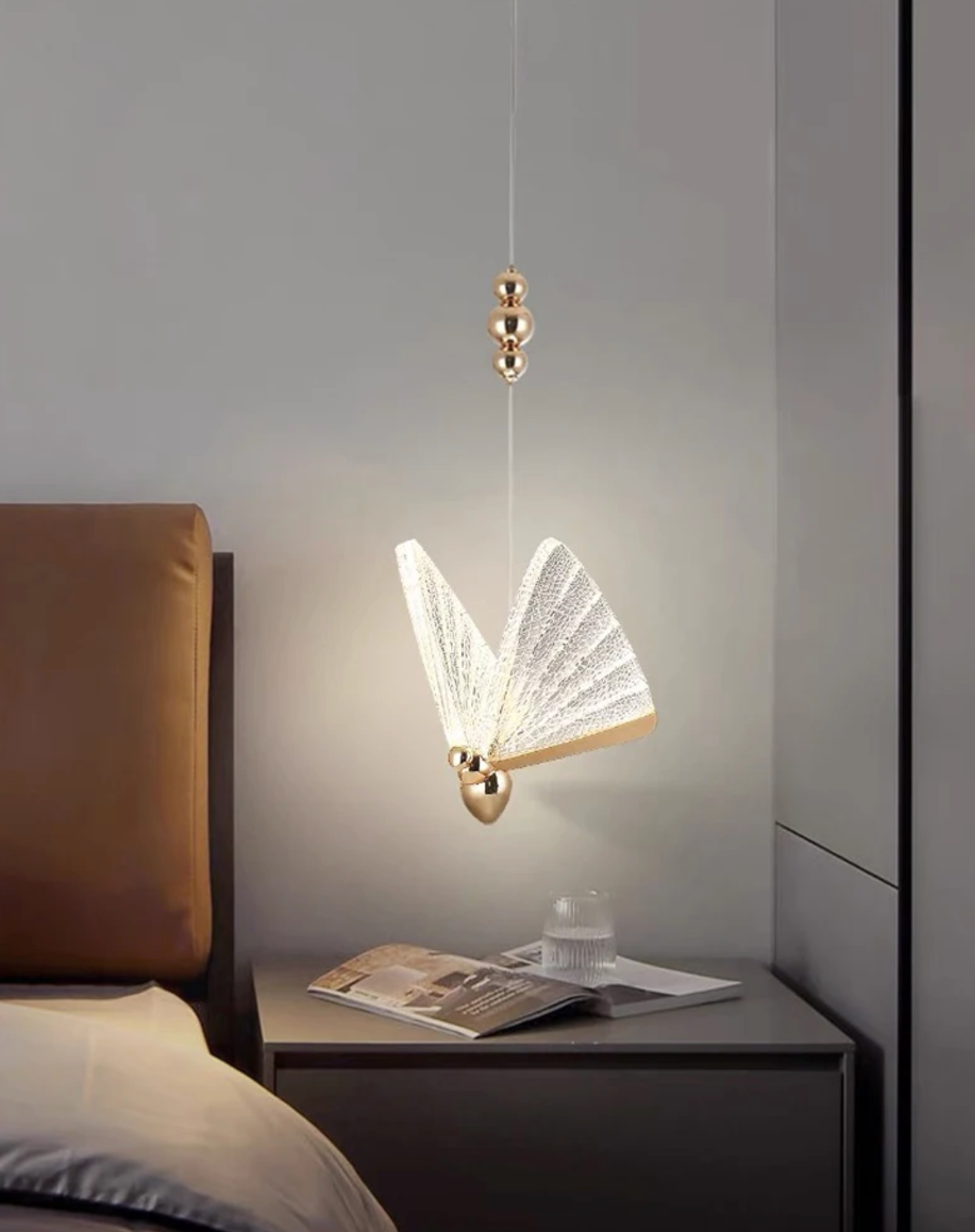 Nordic Vlinder LED Hanglamp – Moderne Kroonluchter voor Woonkamer & Slaapkamer