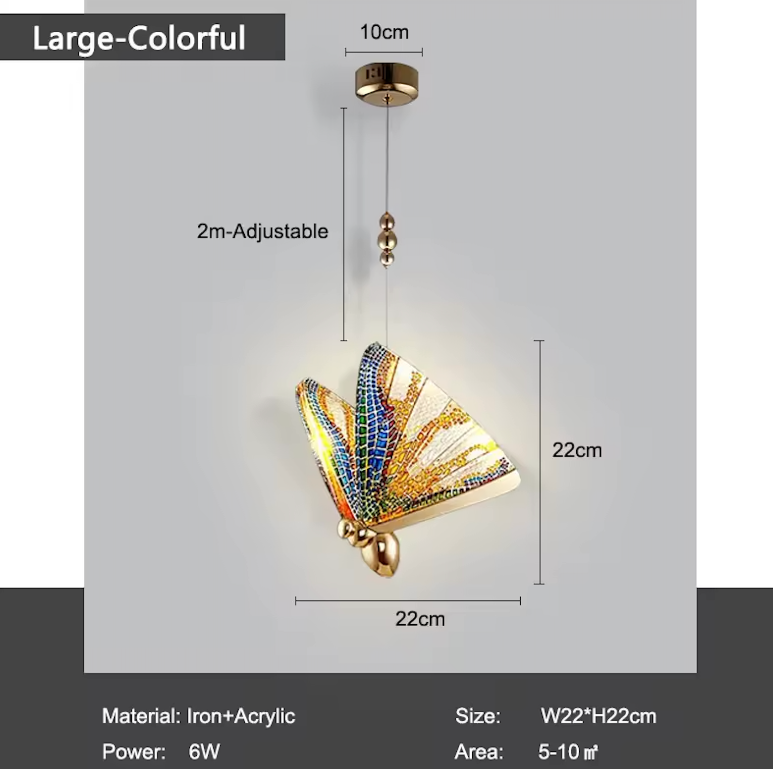 Nordic Vlinder LED Hanglamp – Moderne Kroonluchter voor Woonkamer & Slaapkamer