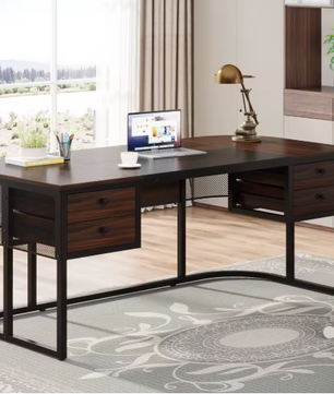Groot Directiebureau met 4 Lades – 160 cm Werkblad & Industrieel Design