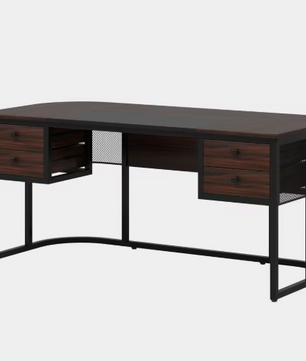 Groot Directiebureau met 4 Lades – 160 cm Werkblad & Industrieel Design