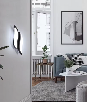 Moderne LED Wandlamp 89 cm – 27W Acryl & Aluminium, Warm Wit Licht 6500K