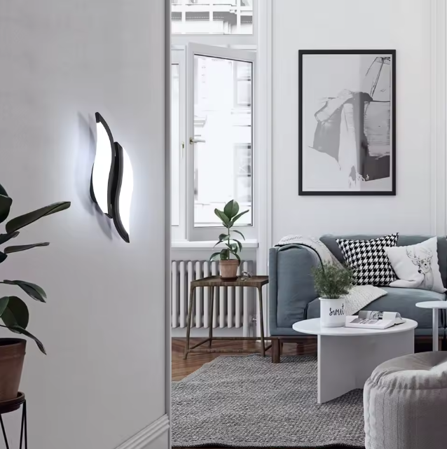 Moderne LED Wandlamp 89 cm – 27W Acryl & Aluminium, Warm Wit Licht 6500K