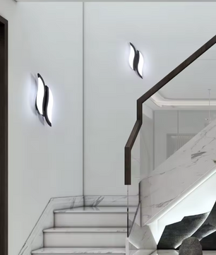 Moderne LED Wandlamp 89 cm – 27W Acryl & Aluminium, Warm Wit Licht 6500K