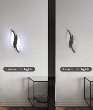 Moderne LED Wandlamp 89 cm – 27W Acryl & Aluminium, Warm Wit Licht 6500K
