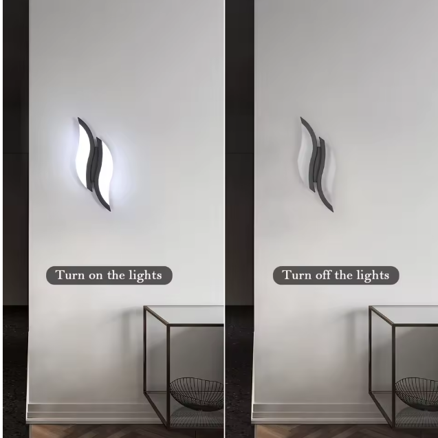 Moderne LED Wandlamp 89 cm – 27W Acryl & Aluminium, Warm Wit Licht 6500K