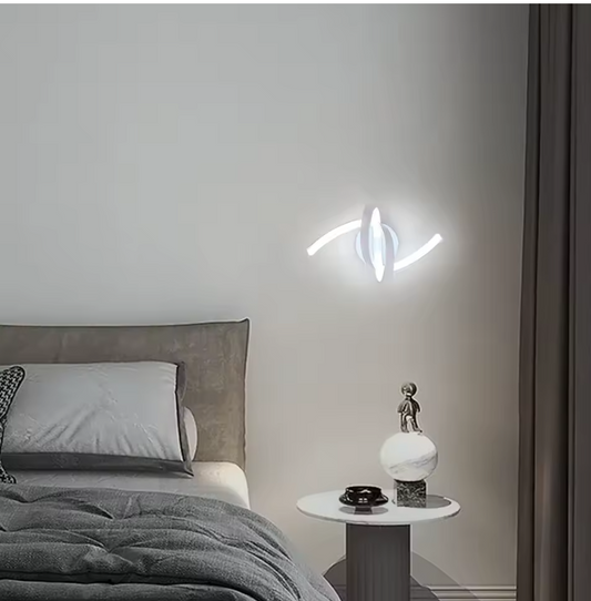 Moderne LED Wandlamp – 19W, 6500K Koud Licht, Aluminium Design