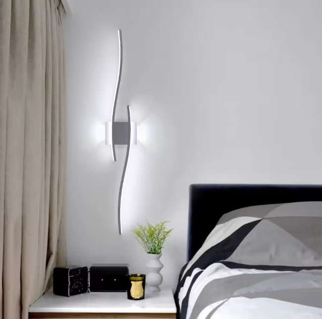 LED Wandlamp 27W – 89 cm Acryl Binnenverlichting, Modern & Minimalistisch