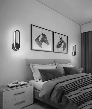 Moderne LED Wandlamp – 330° Draaibaar & Verstelbaar, Zwart