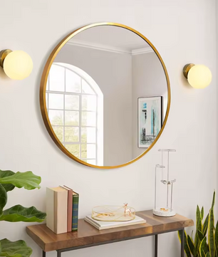 Moderne Wandlamp – E27 Glazen Bol, Plafond- en Wandmontage, Goud & Wit