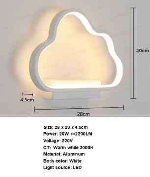 Moderne LED Wandlamp – Warm Licht 3000K, Op en Neer Schijnend