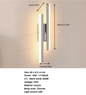 Moderne LED Wandlamp – Warm Licht 3000K, Op en Neer Schijnend