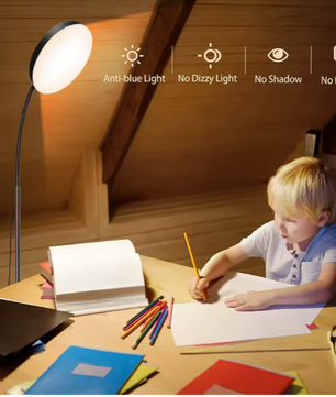 LED Vloerlamp met Flexibele Zwanenhals – Dimbaar & 3 Lichtkleuren