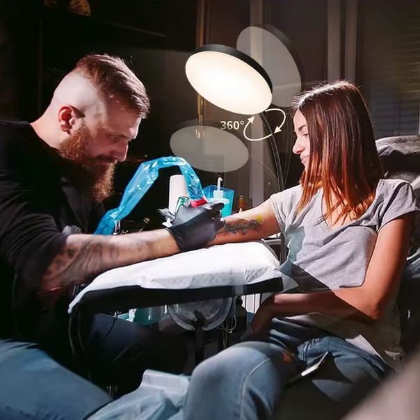 LED Vloerlamp met Flexibele Zwanenhals – Dimbaar & 3 Lichtkleuren