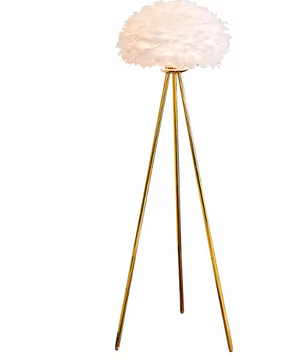 Veren Vloerlamp – Luxe Staande Lamp met Romantische Sfeerverlichting