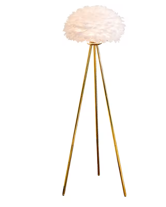 Veren Vloerlamp – Luxe Staande Lamp met Romantische Sfeerverlichting