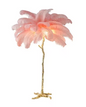 Scandinavische Veren Vloerlamp – Moderne Staande Lamp met Sfeerverlichting