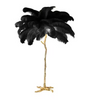 Scandinavische Veren Vloerlamp – Moderne Staande Lamp met Sfeerverlichting