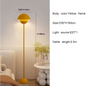 Moderne Crèmekleurige Vloerlamp – LED Staande Lamp met E27 Fitting
