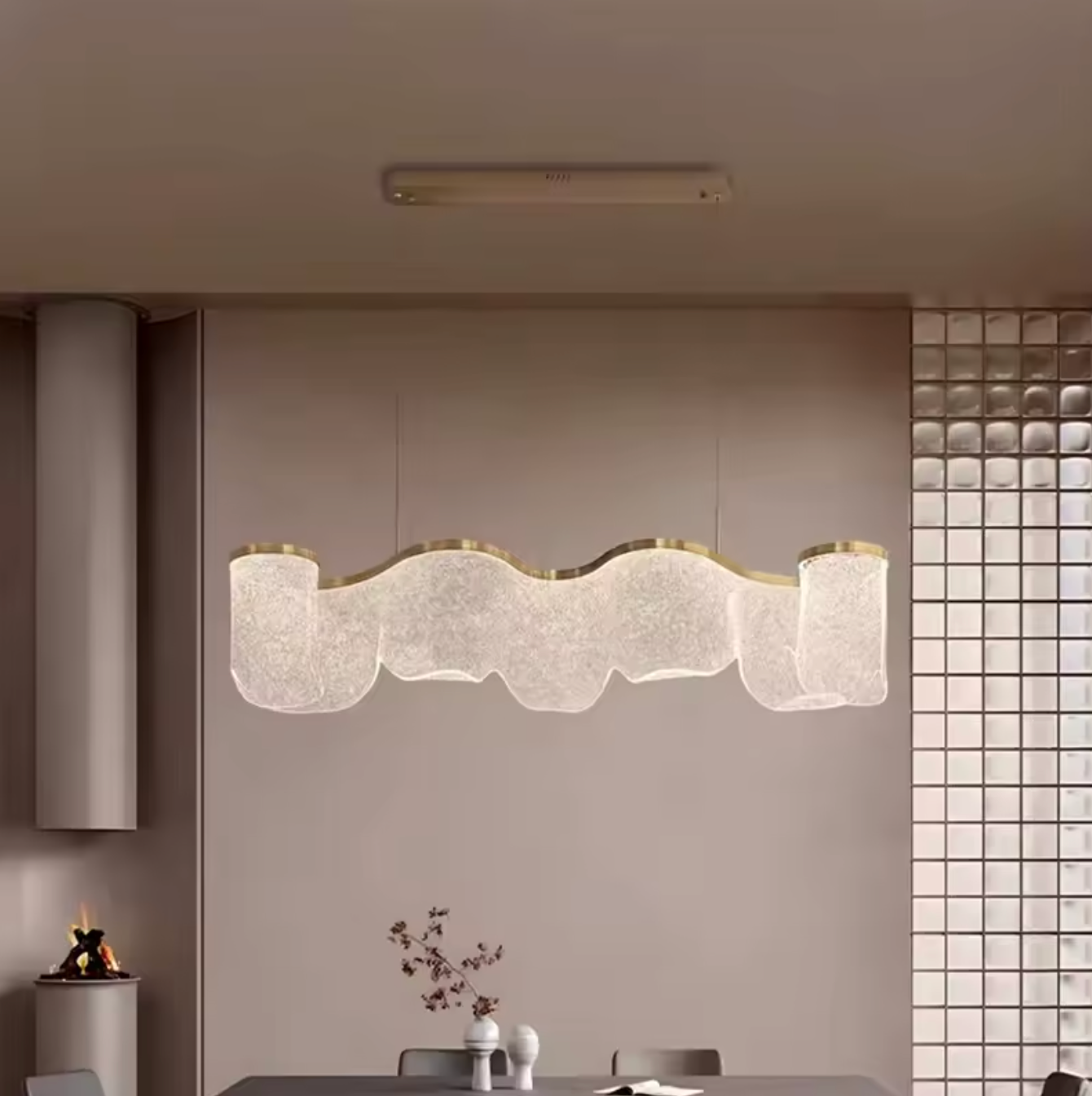 Moderne Ring LED Hanglamp – Design Plafondlamp voor Woonkamer & Eetkamer
