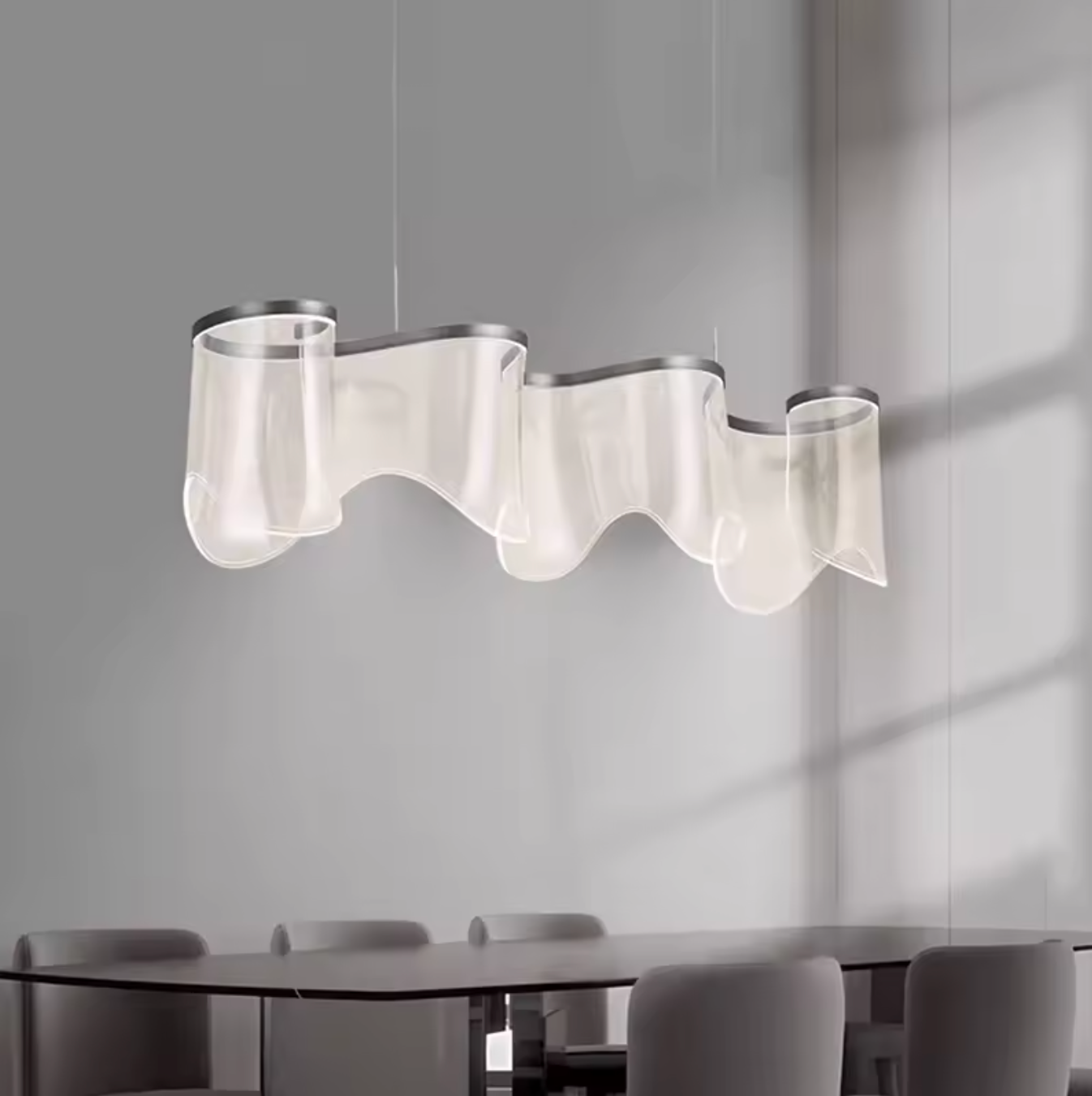 Moderne Ring LED Hanglamp – Design Plafondlamp voor Woonkamer & Eetkamer