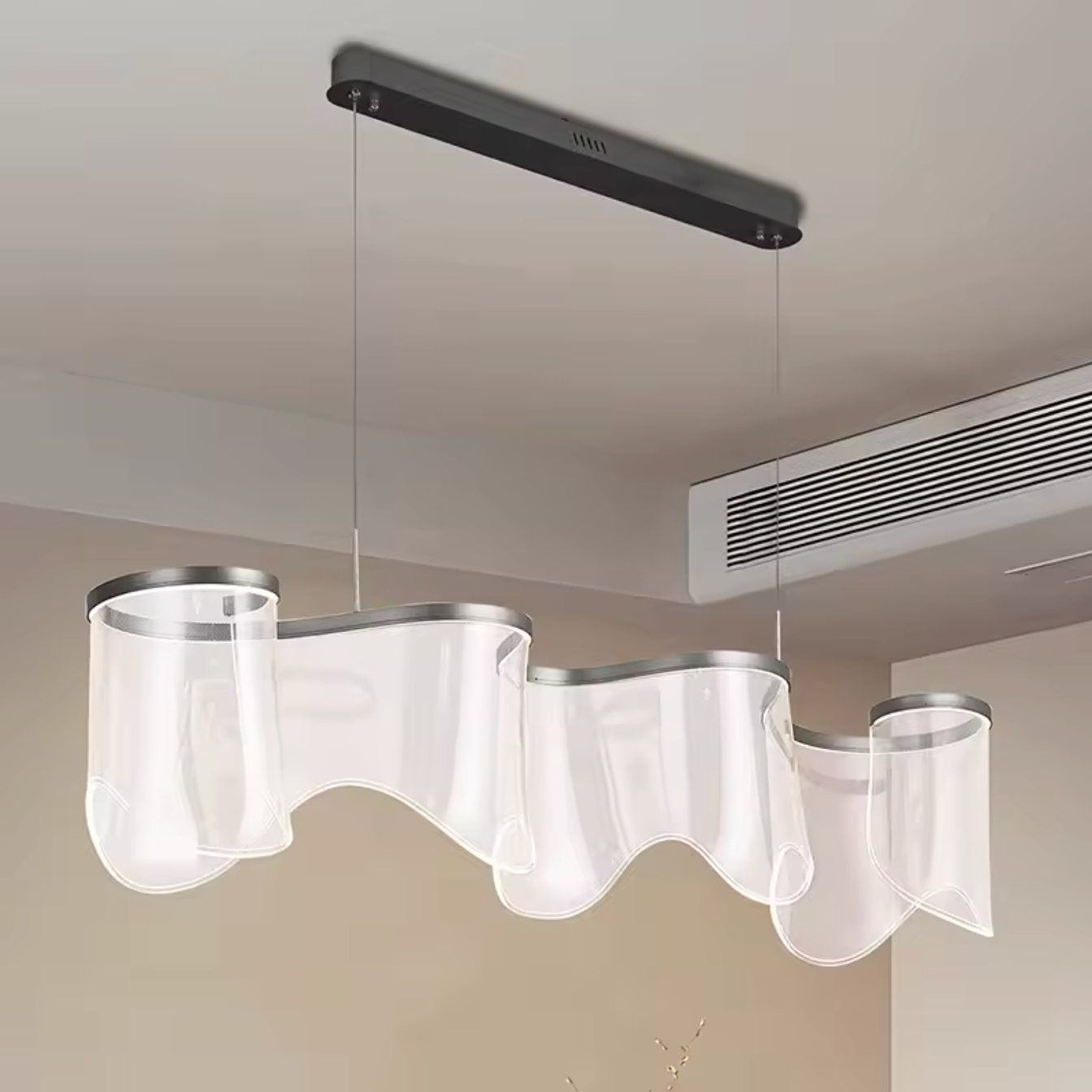 Moderne Ring LED Hanglamp – Design Plafondlamp voor Woonkamer & Eetkamer