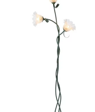 Lily Vloerlamp – Moderne LED Hoeklamp met 3 Lichtkleuren, Vintage Landelijke Stijl
