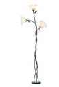 Lily Vloerlamp – Moderne LED Hoeklamp met 3 Lichtkleuren, Vintage Landelijke Stijl