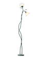 Lily Vloerlamp – Moderne LED Hoeklamp met 3 Lichtkleuren, Vintage Landelijke Stijl